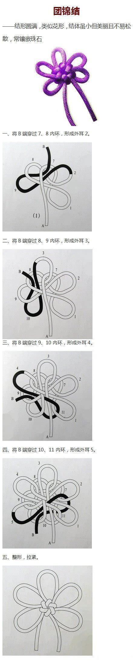 中國結打法|手把手教你9种中国结中的基本结式